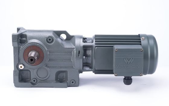 Elektryczny silnik z przekładnią stożkową Wanshsin Grey K Series Helical AC 50Hz 60Hz